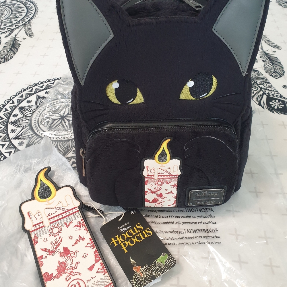 Binx Exclusive Loungefly Mini With Black Flame Candle Coin Purse